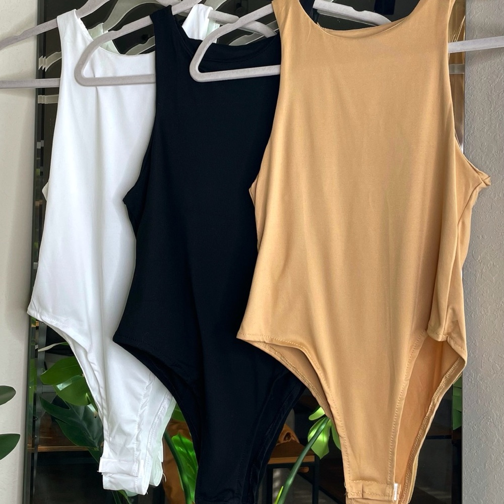 High Neck Bodysuit NWT